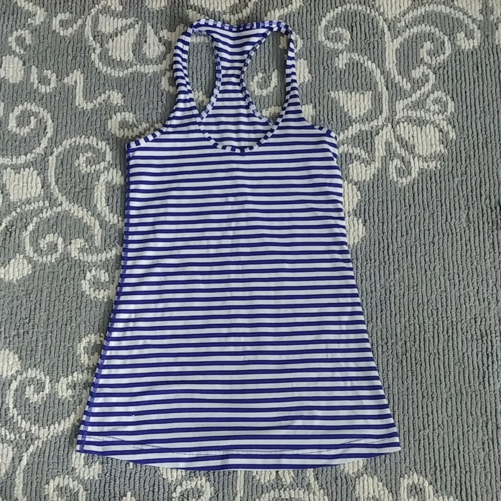 🤸 Lululemon free w purchase over $20 Striped Racerback Tank XS
